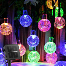 Load image into Gallery viewer, Sparkling Solar String Globe Lights
