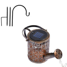 Load image into Gallery viewer, Stunning Solar Powered Watering Can decoration
